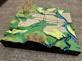 3D model East view of Wilsonville