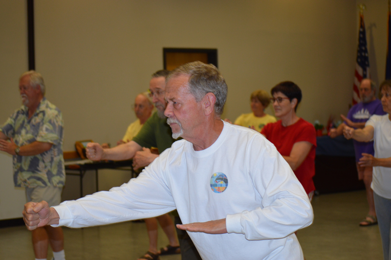 Tai chi class