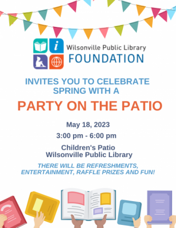 flyer for "Party on the Patio"