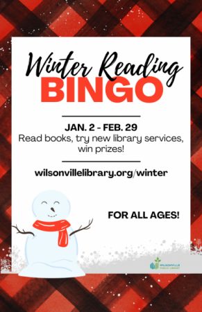 Winter Reading Challenge poster
