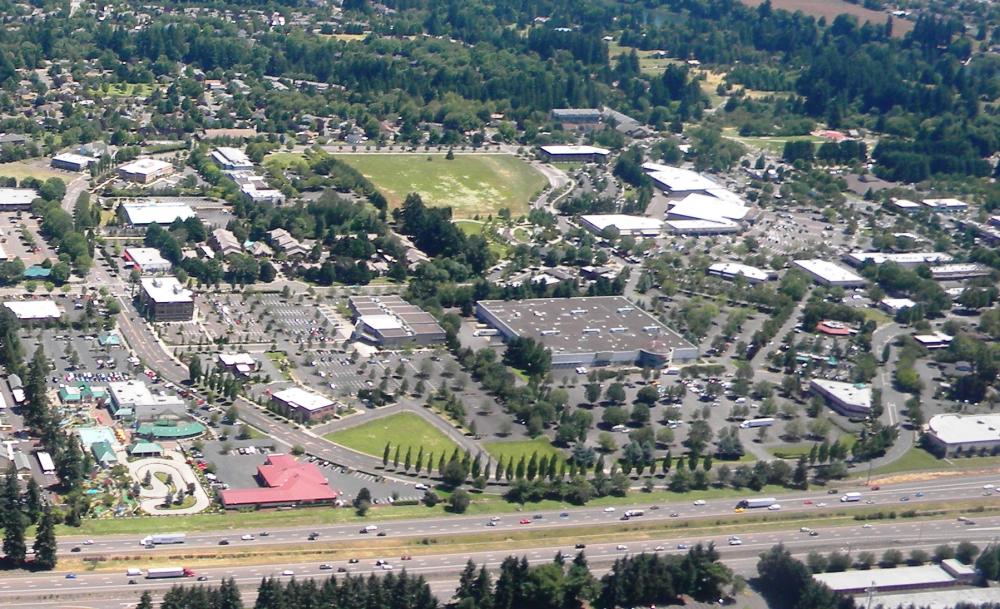 Town Center Aerial Photo Wilsonville Oregon